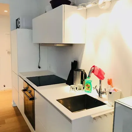 アパート Big Terrace Apt -trendy Part Of Cph