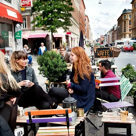 アパート Big Terrace Apt -trendy Part Of Cph
