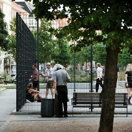 アパート Big Terrace Apt -trendy Part Of Cph
